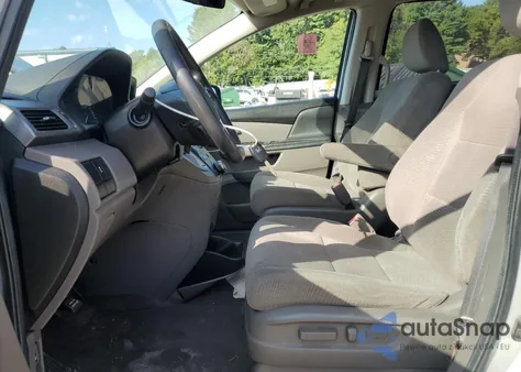 2013 Honda Odyssey Lx из США, поврежденный, VIN 5FNRL5H29DB005903